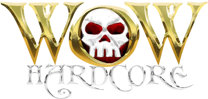 WOW Hardcore - Permadeath - Vanilla WoW private server logo